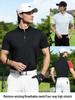 PGM Men's Summer Breathable Moisture-Wicking Golf Polo Shirt