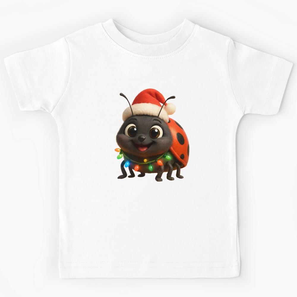 Christmas Asian Lady Beetle Kids T-Shirt 130