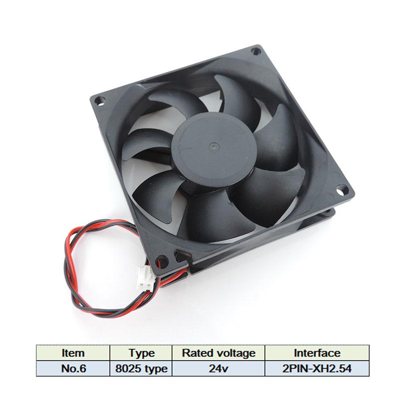DC 5V 12v 24V 8cm 8010 8015 8025 3pin 4pin xh 2,54 Bezkartáčový chladicí ventilátor 80x25mm Chladič Radiátor 80x10 80*15 Pro PC Case GPU