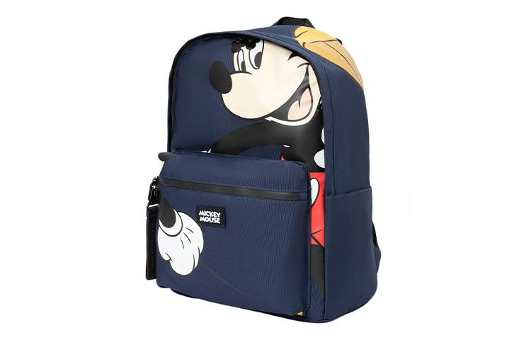 Li Ning Disney Collaboration Fabric Backpack Regular Unisex Navy Blue ABSR248-1