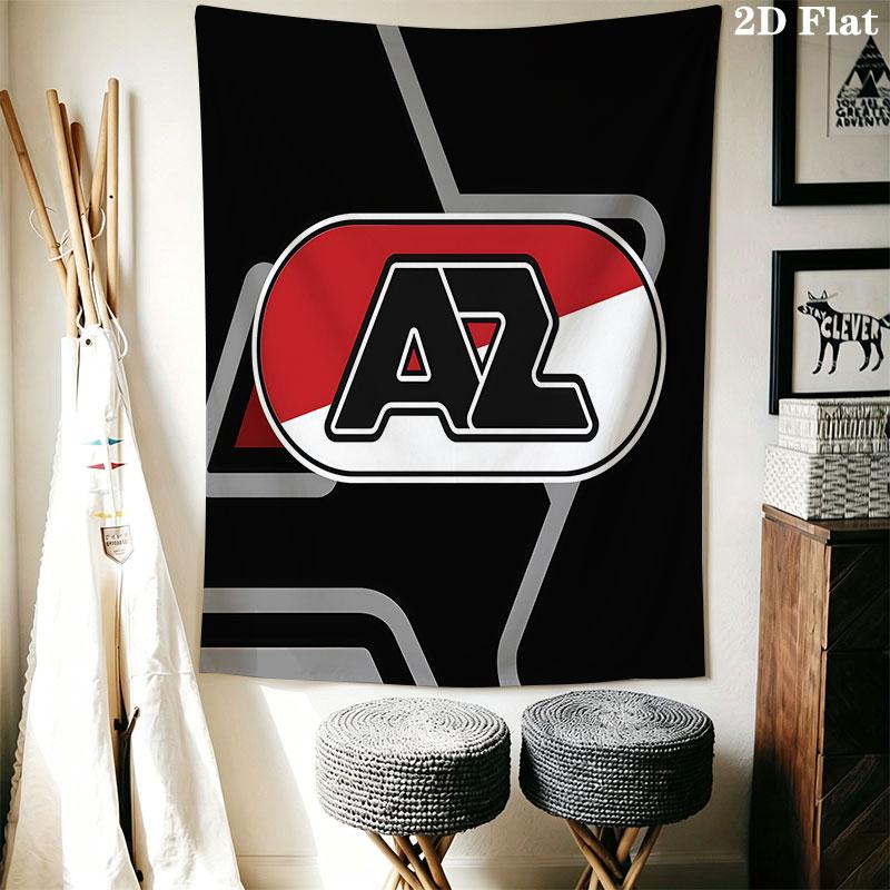 AZ Alkmaar poster Wall Hanging Printed Fabric Blanket Decorative Tapestries for Bedroom Living Room Home Decor