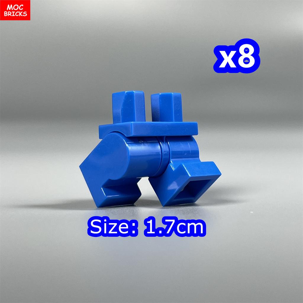Ungiftig 8 Stück Moc Steine 17mm Hose Bewegliche Kurze Beine 970Cm00 Körperteil Tragen Modell Actionfigur Zusammenbauen Bausteine Spielzeug Geschenke