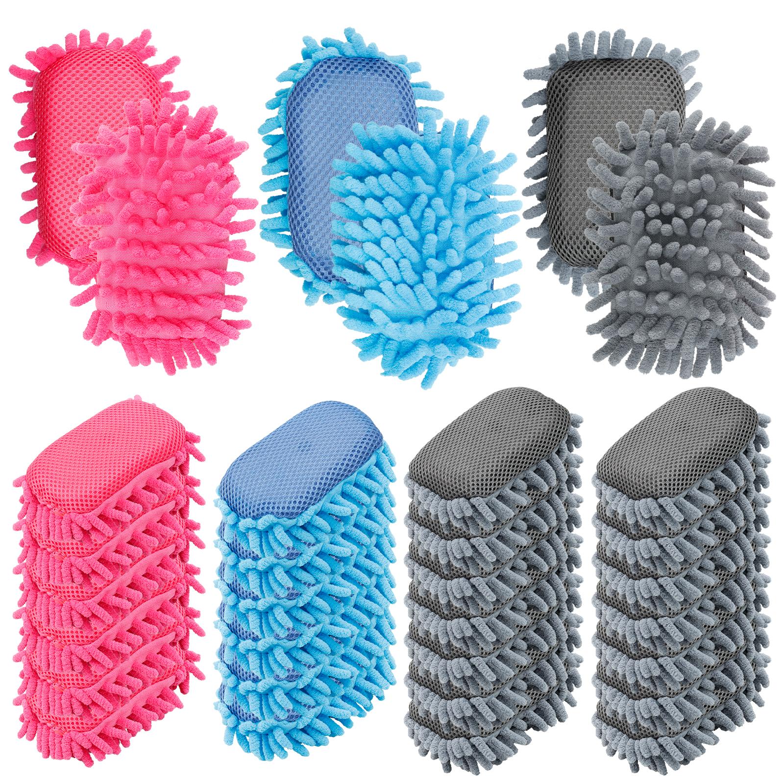 

32Pcs Microfiber Shag Whiteboard Eraser School Dry Erase Erasers Washable White Board Eraser For School Office Supplies