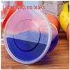 Saint Bailey Disposable Round Plastic Food Containers with Lids