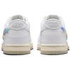 Nike Dunk Low GS Rainbow Lace Swoosh Kids Sneakers White Multi-Color-Dark-Pony Light-Silver FN4861-100