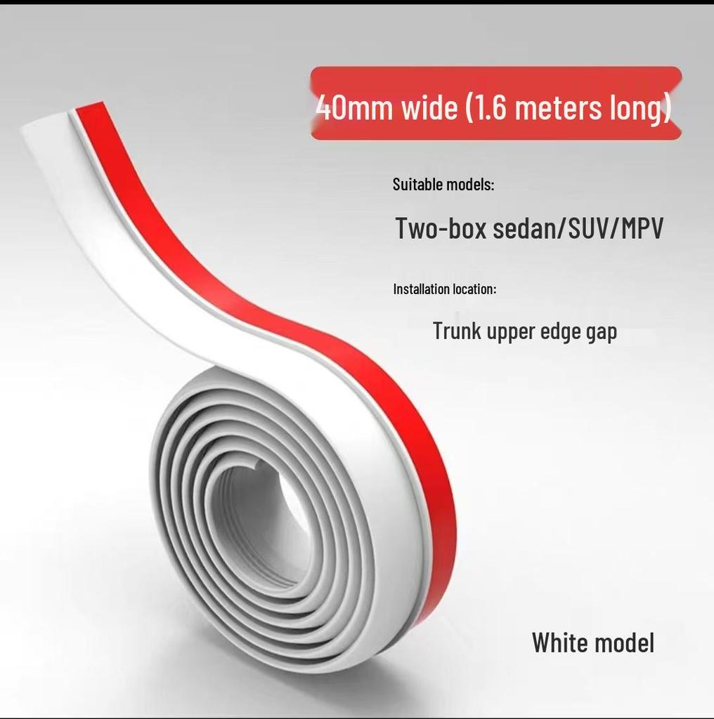 Universal Car Roof and Trunk Edge Sealing Strip: Waterproof, Dustproof, and Anti-Fall Protection.