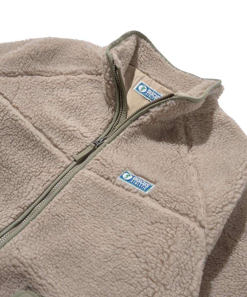 Discus Athletic [3Colors] Logo Sherpa Jacket