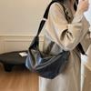 Large Capacity Soft Leather Shoulder Bag Women's Hobo Bag Crossbody Bag