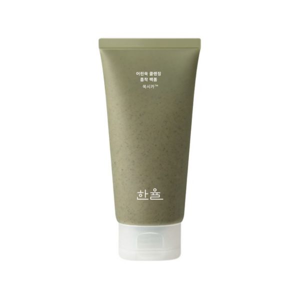 Hanyul Young Artemisia Cleansing Adsorption Pack Foam Deep Pore Purifying Cleanser 120ml