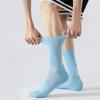 Summer Men's Long Tube Football Sports Socks, Comfortable and Breathable for Running All Year Round, Long Tube Running Letter Socks
