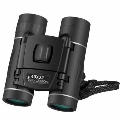 40x22 Compact Binoculars With BAK4 Prism, Portable HD Binoculars For Bird Watching, Hunting, Travel And Outdoor Activities