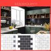 Adesivo 3D Vibrante Autoadesivo Azulejo de Cozinha Backsplash Para Arte de Parede de Banheiro