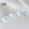 Magnetic Collar Button Cat's Eye Stone Button No Sew Safety Pin for Neckline Embellishment Scarf Shirts Sweater Round Square Love Heart Decorative