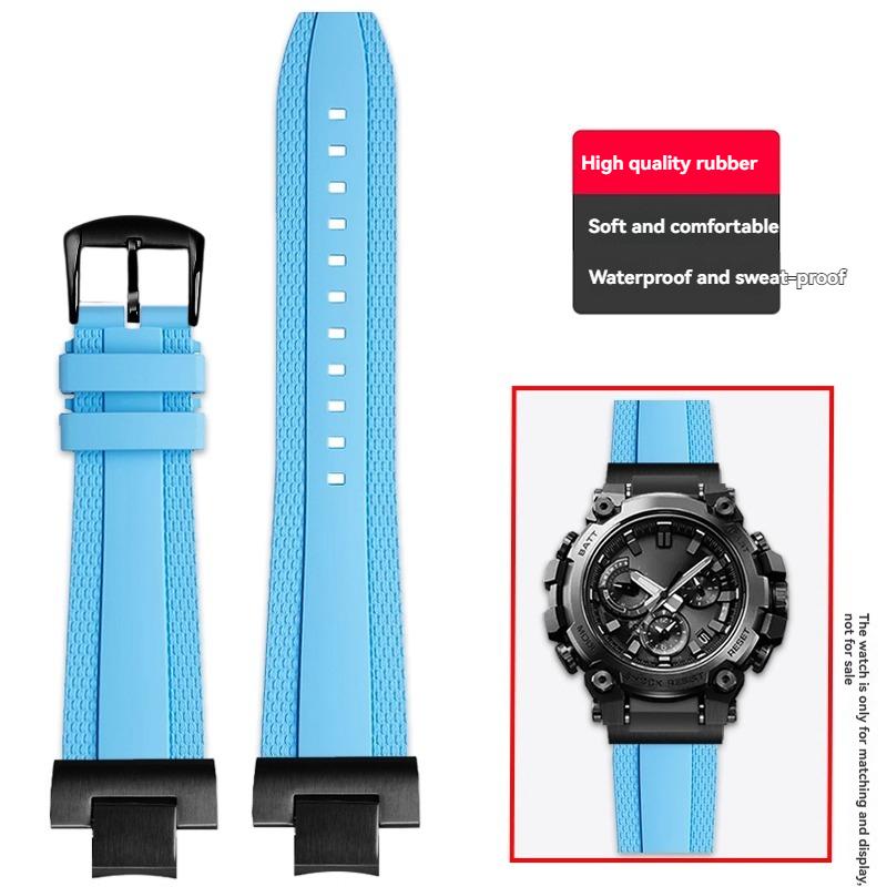 for Casio G-SHOCK series 5672 MTG-B3000 modified trendy quick release fluororubber watch strap accessories