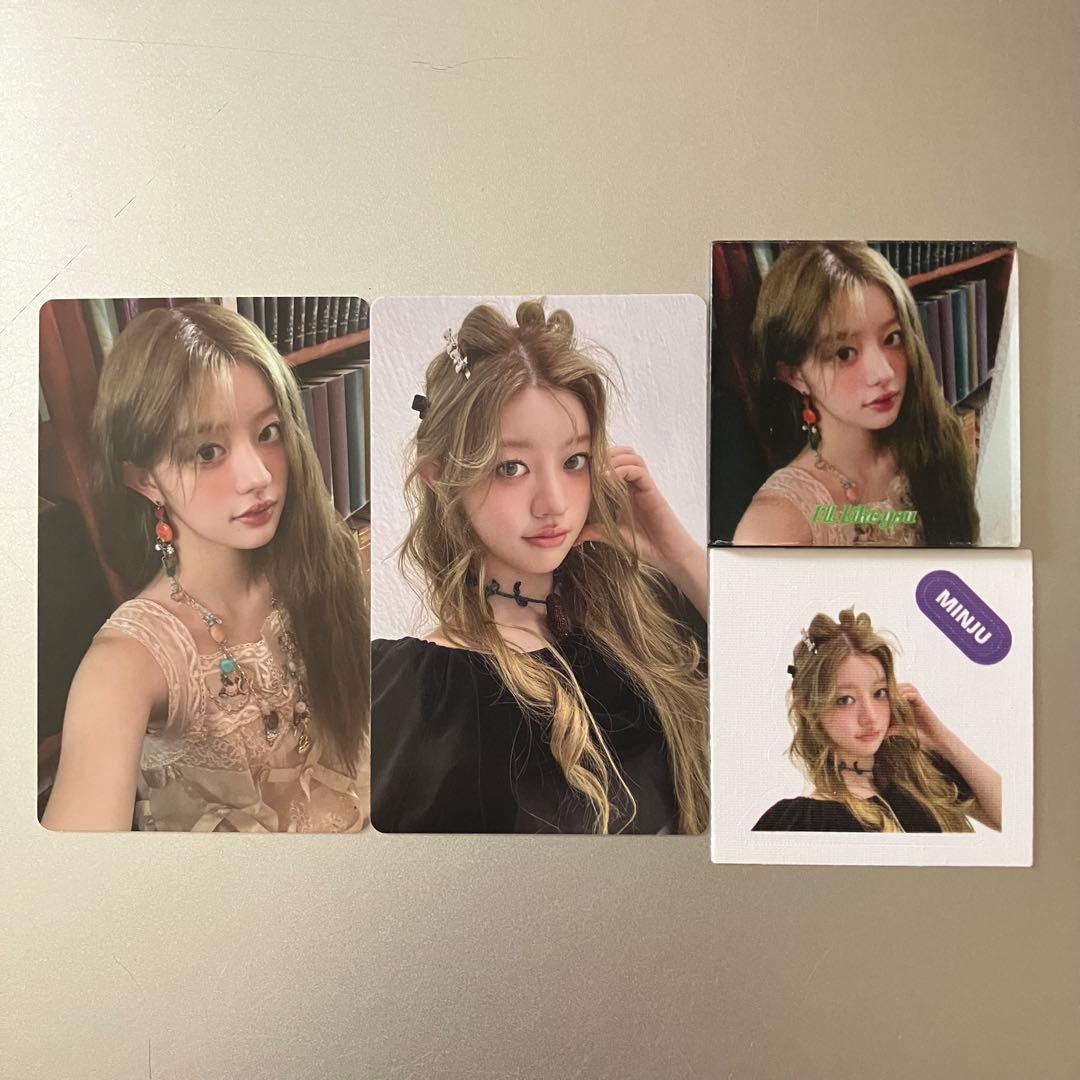

[USED] ILLIT I LL LIKE YOU Weverse Pre-order Bonus Minju