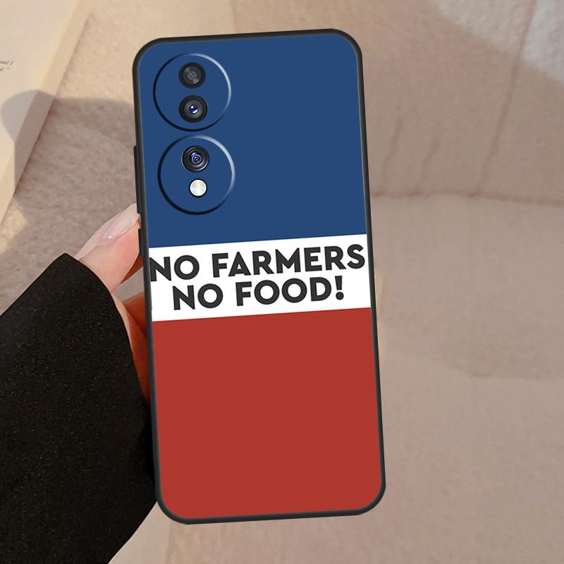 

Нет фермеров - нет еды Гордится фермером для Honor 90 70 50 Lite Magic 5 Pro 8X 9X Чехол для телефона для Honor X8a X9a X7a X6a X9 X7 X8 X9b Honor 9X