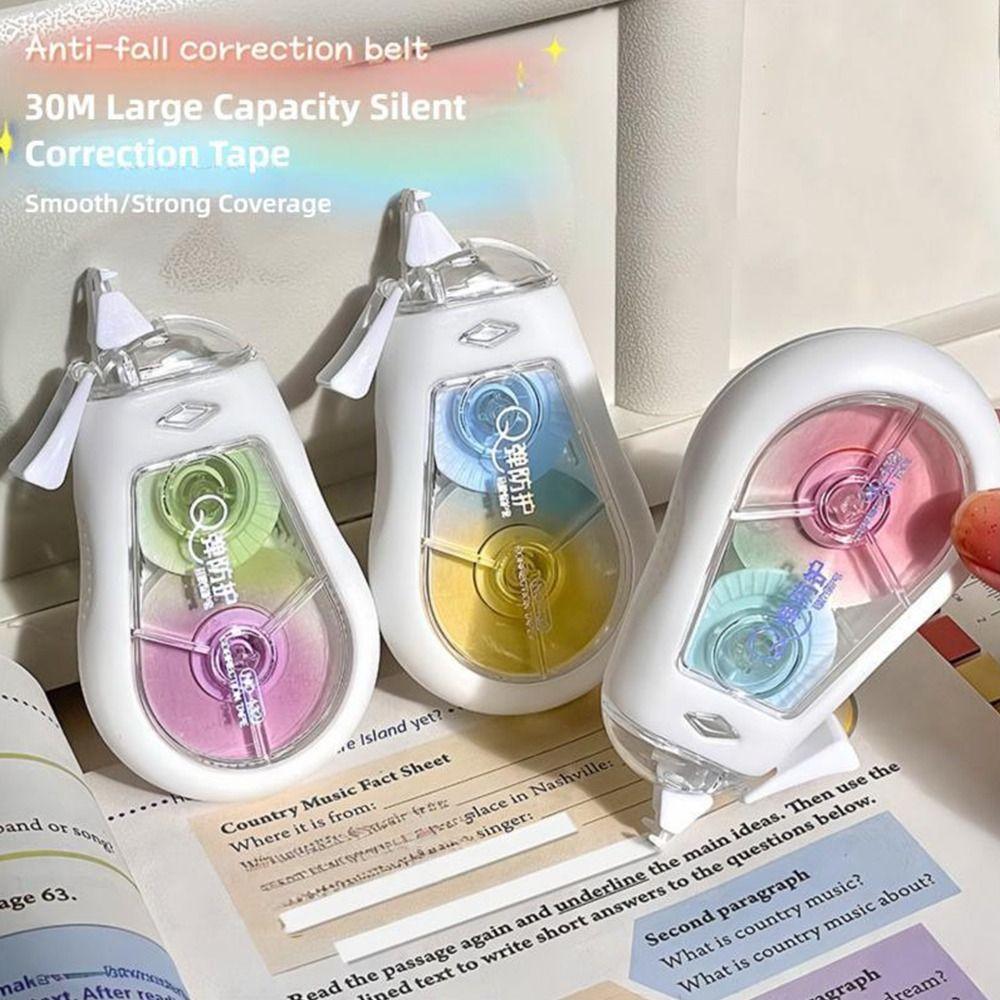 Rainbow Color Correction Tape 30M Large Capacity Student Alteration Tape  Students