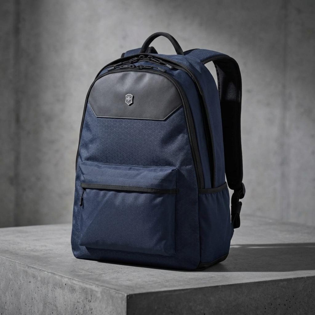 Victorinox Altmont Original Standard Backpack Blue, Business Laptop Daypack with Key Hook & Pen Pocket, Comfortable Swiss Design Casual Rucksack