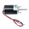 Permanent Magnet DC Motor CW CCW High Speed Motors with Ball Bearing 43mm Shaft Length24V 7000 Rpm