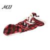 Pet Christmas Photo Props Santa Riding Dog Costume, Rider Outfit, Hooded Funny Holiday Costume for Winter Cosplay Small Medium Large Dogs, Xmas Party
