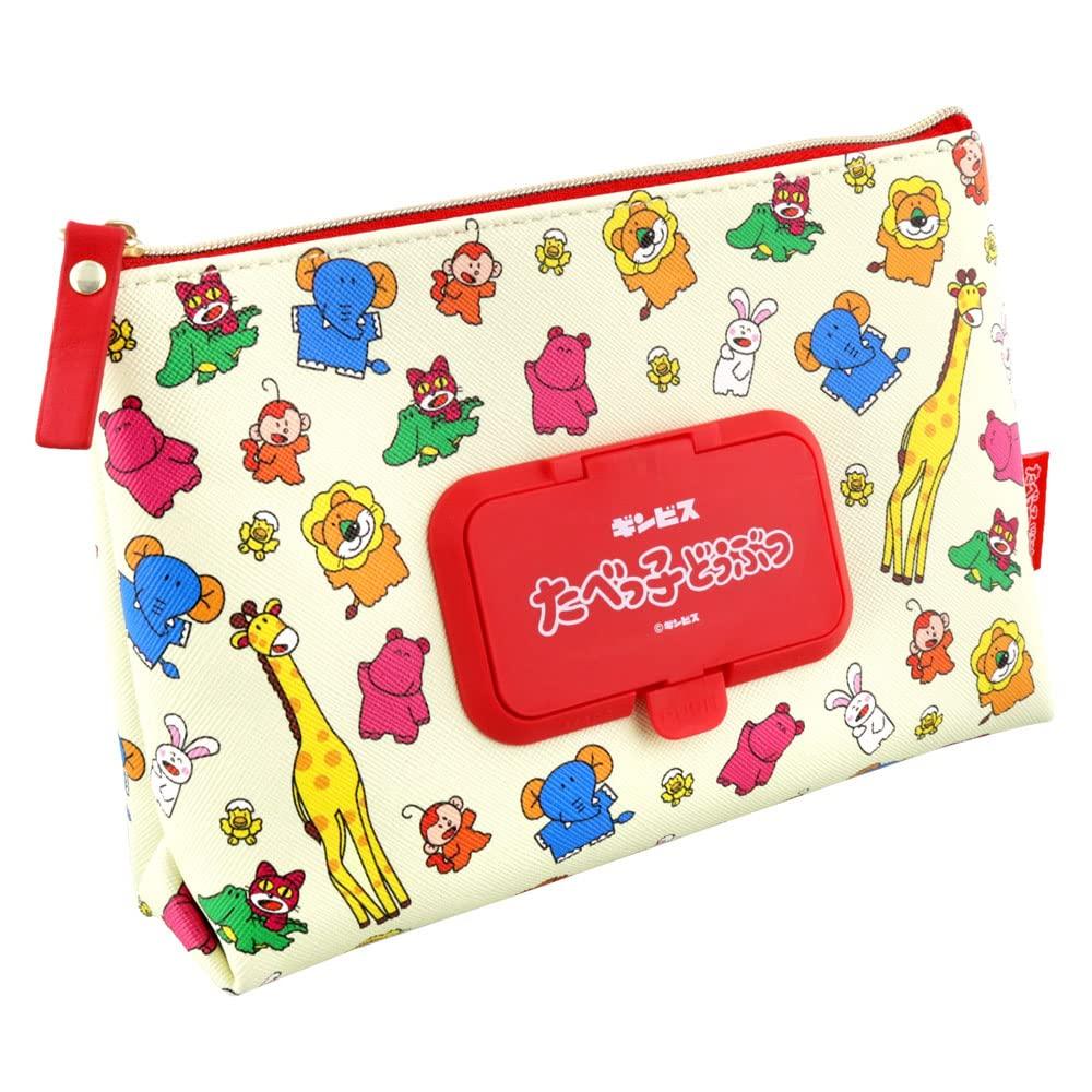 Sunstar Stationery Tabekko Animal Sheet Case Seapo Push S2318520 Pouch, Animal,