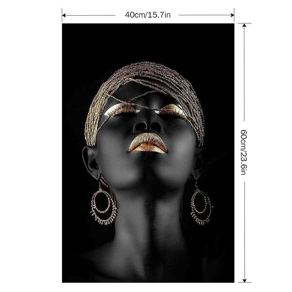 Czarny płótno artystyczne malarstwo plakaty i druki obrazy na ścianę do salonu dekoracja sypialni bez ramki