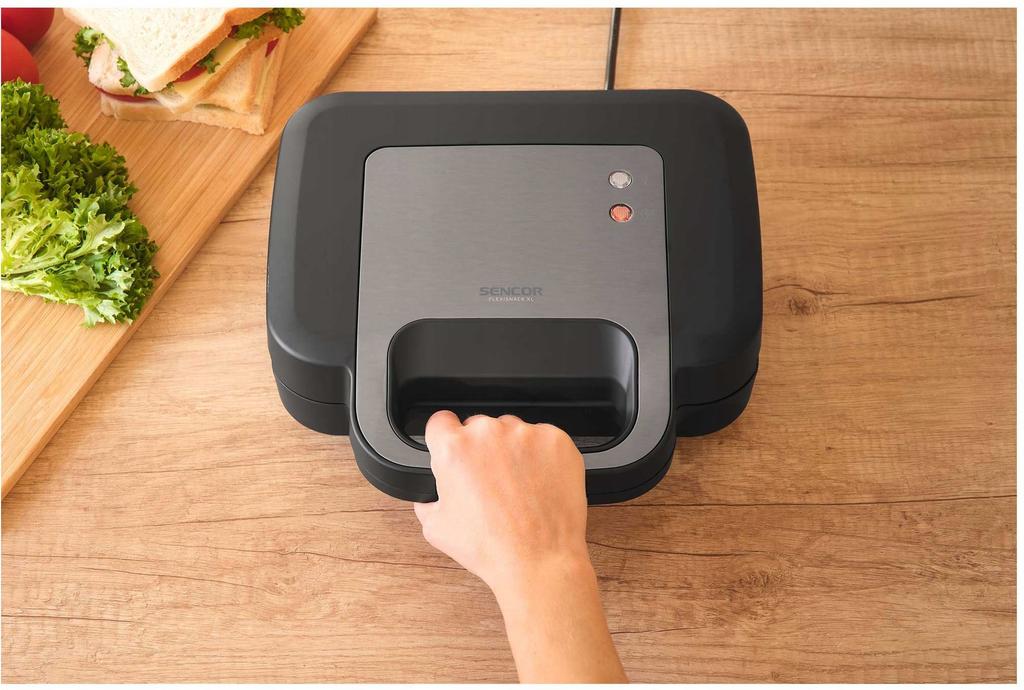 Sencor ssm 9860bk sandwich toaster 1000W not-specified