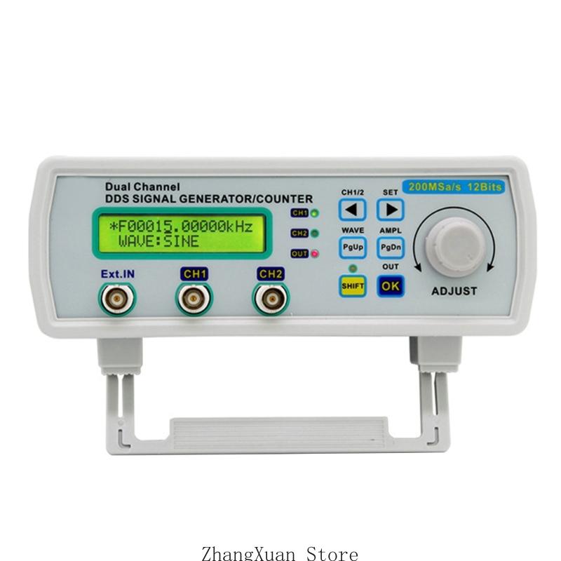High Precise 25MHz Double Channel Generator with Digital Display Suitable for Laboratory Use Research & Education