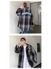 Trendy Men's French Plaid Jacket for Spring/Autumn 2025 - Loose, Casual, Versatile and Stylish for All Sizes