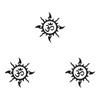Comet Busters Handcrfated Om Bindis (BIN054-1) (Black 4)