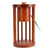 Candle Warmer Lamp Wooden with 2 Bulbs Smokeless Dimmable Timing Bedside Light for Home Decor