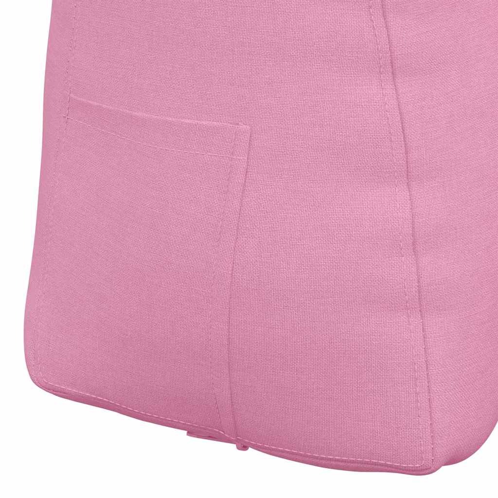 Back Cushion Pink 45 x 24 x 50 cm Fabric