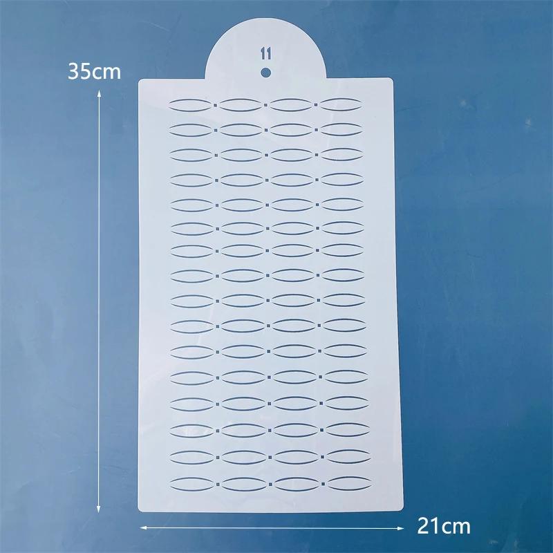 Nowe szablony siatkowe do ciasta z masy cukrowej, znaczki, szablony do wytłaczania, narzędzie do dekorowania, forma do spryskiwania na wesele, rysowanie malowanie na ciasteczka, czekoladę