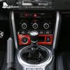 Für Subaru BRZ Toyota 86 2013-2020 Echte Hart-Kohlefaser-Zubehör Innenausstattung Auto Zentrale Steuerung Dekoration Abdeckung Aufkleber