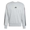 Adidas Essential 3 Stripes Fleece Sweatshirt Je6308