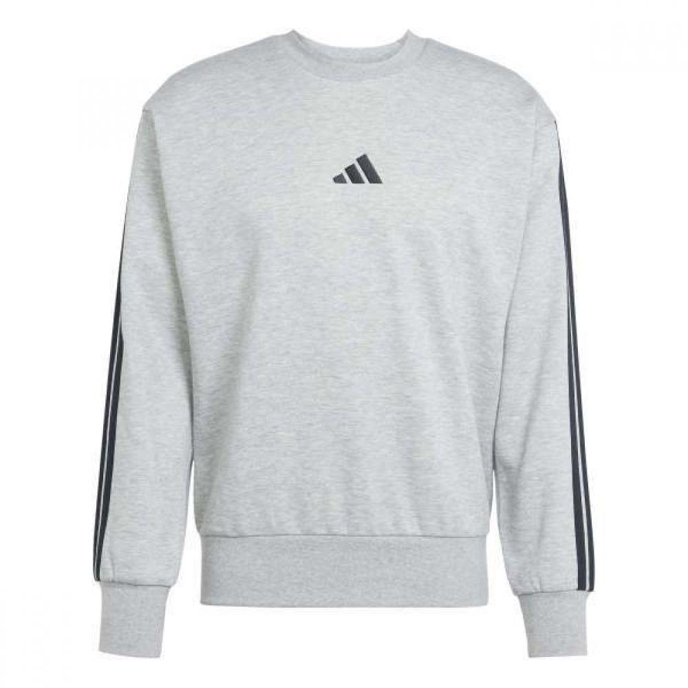 Adidas Essential 3 Stripes Fleece Sweatshirt Je6308