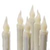 12 Pieces Flameless Pillar Candles LED Decorative Taper Flickering 3D Wick Material