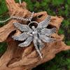 Retro Domineering Ouroboros Wrapped Around The Tree of Life Pendant Necklace Men's Personalized Punk Cool Casual Jewelry Gift