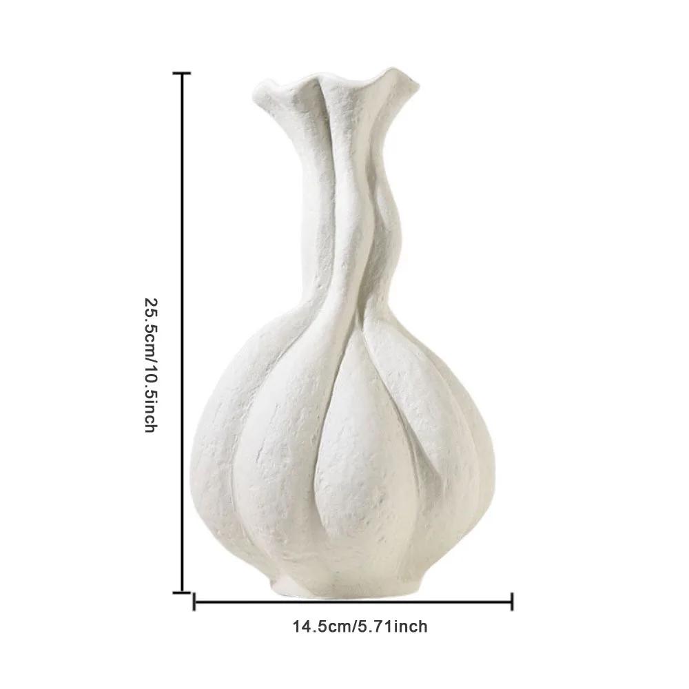 Nordic Ins Geometric Ceramic Vase Ornaments Living Room Bedroom Dining Table Flower Arrangement Art Vase Wedding Vase Decoration