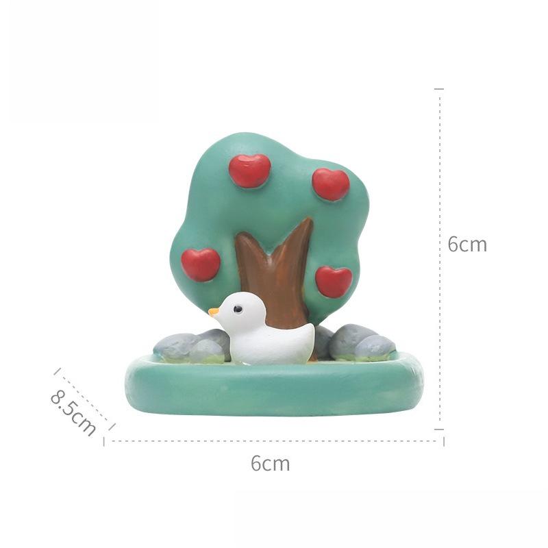 Original Cute Little Rabbit Phone Holder Ornament Creative Home Office Desktop Lazy IPad Stand