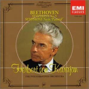

CD KARAJAN Beethoven Symphony No. 5 TOCE0202 Japan Classical Used