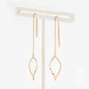 ESTELLE [Official] Women's American Earrings, 10K Yellow Gold, 0202-3504-0019-0000