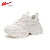 Huili Women's Thick-Soled Height-Increasing Dad Sneakers, New for Autumn/Winter 2025 - Hot Style White