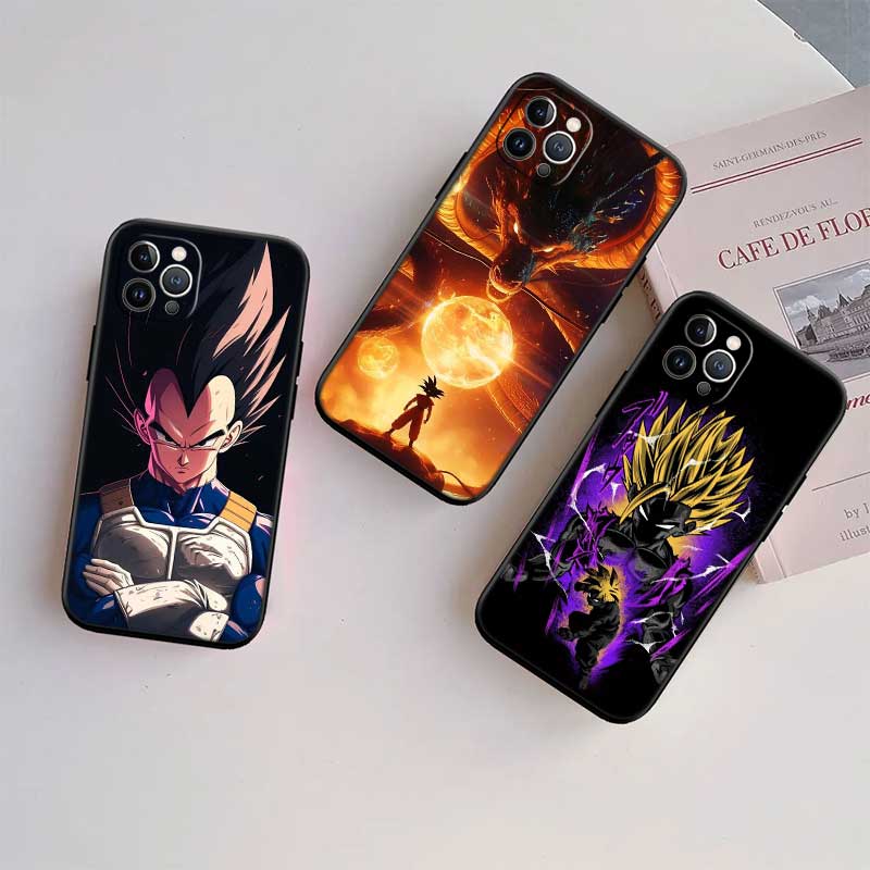 RE25 Dragon Ball Gohan New High-End Shell Phone Case for iPhone 16 15 14 13 12 Pro Max Plus Mini