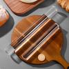 Transparent Acrylic Rolling Pin Food-Grade Baking Stick Solid Rod Clear Dough Roller  Pastry