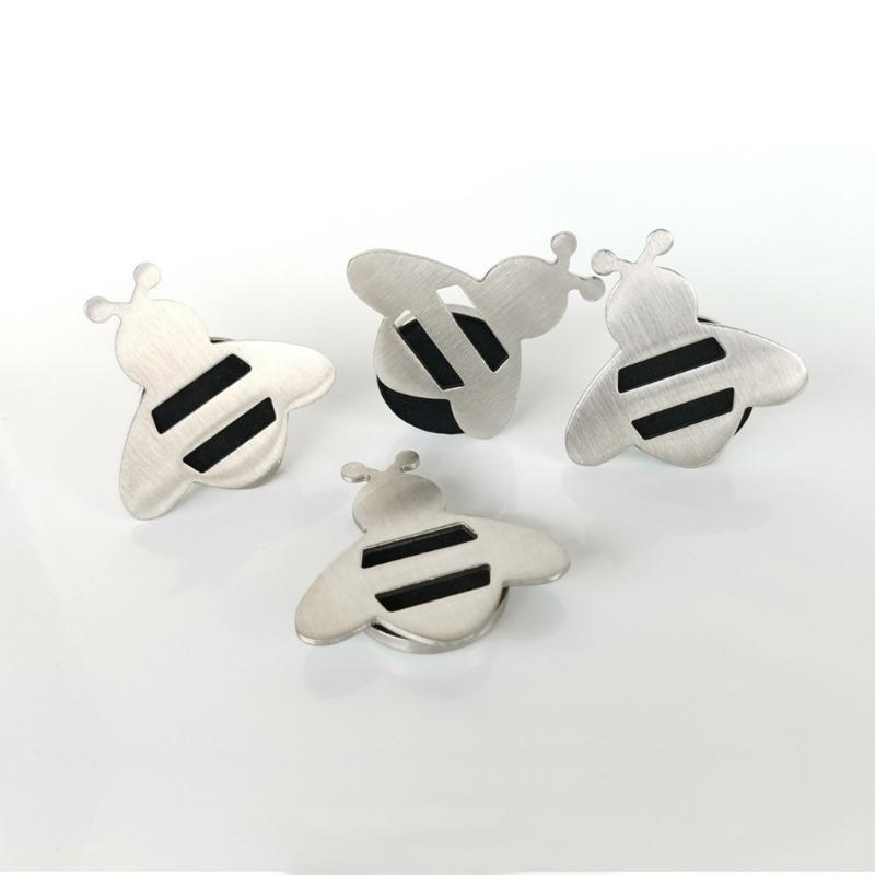 8PCS Strong Windproof Tablecloth Weights Holder Rustproofs Steel Decorative Insect Design For Picnics Gardens Party