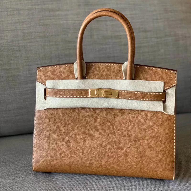 

Преміальна жіноча сумка Kelly з принтом пальм - Текстурована, Зовнішня строчка, Одноплечова та кросбоді, Містка сумка для щоденних поїздок 25x12x20 cm