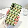 Blue Stripes Case for Samsung Galaxy A57 A06 A37 A55 A15 A05 A73 A51 A25 A16 A50 Phone Cover A53 A17 A70 A41 A52 A36