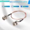16Pcs 3G HD SDI Cable BNC Cable 30cm 75 Ohm for Cameras BMCC Video Equipment Supports HD-SDI 3G-SDI 4K 8K SDI