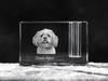 Lhasa Apso – Pen stand, crystal organiser with dog photo | Art-Dog